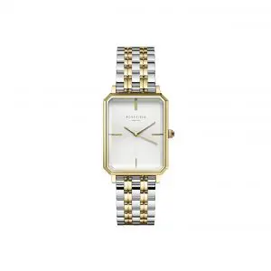 Rosefield Octagon Two Tone Watch