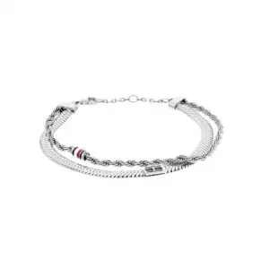Tommy Hilfiger Stainless Steel Layered Set Bracelet