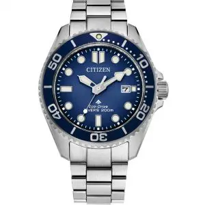 Citizen Gents Promaster Diver 200m Stainless Steel Bracelet Blue Dial Watch