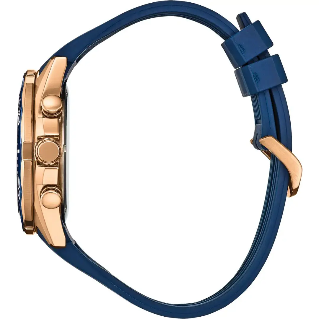 Citizen Endeavour Ceramic Bezel Rose Case Blue Strap - Image 2