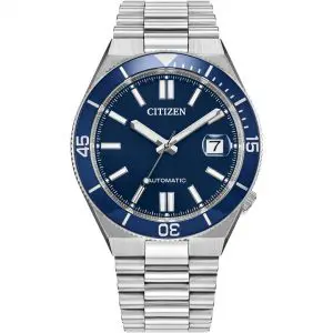 Citizen Tsuyosa Shore Blue Dial Stainless Steel Gents Watch