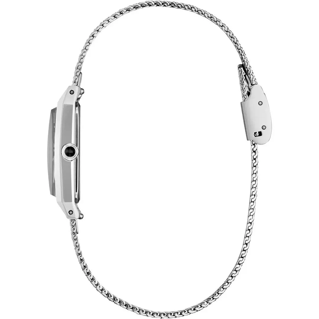 Citizen Ladies Fio Roma Stainless Steel Rectangular Case Mesh Bracelet - Image 3