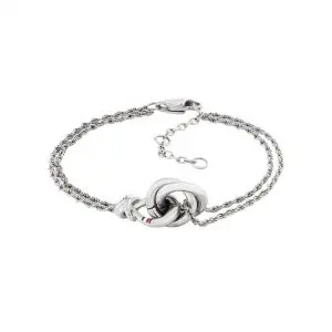 Tommy Hilfiger Silver Nautical Knot Bracelet