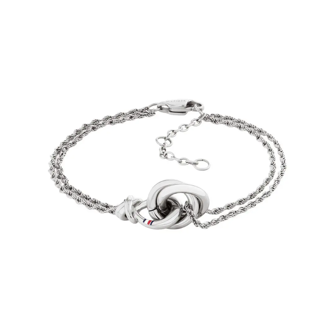 Tommy Hilfiger Silver Nautical Knot Bracelet
