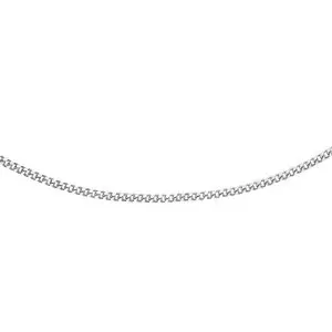 Sterling Silver 20 Adjustable Curb Chain