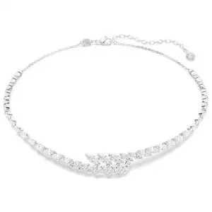 Swarovski Rhodium Plated Mesmera Necklace