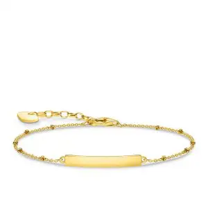 THOMAS SABO Bracelet Dots Gold Engravable