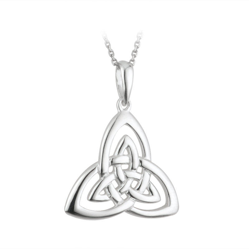 Sterling Silver Trinity Knot Pendant
