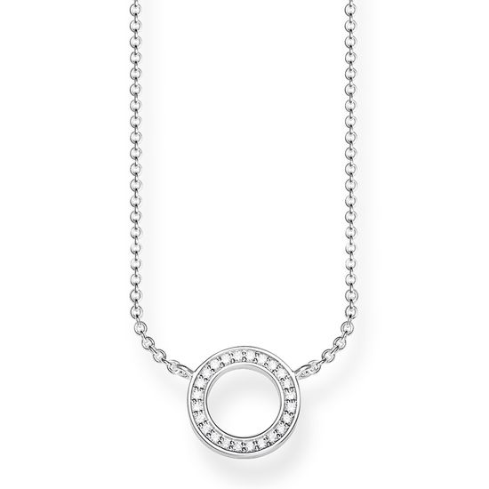 Thomas Sabo - Necklace with White Stone - Silver | AIR MILES