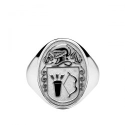 Mens Coat of Arms, Family Crest Ring