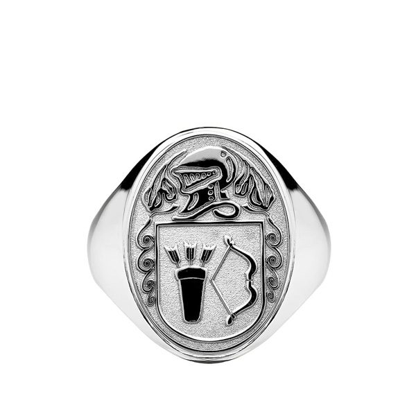 Mens Coat of Arms, Family Crest Ring