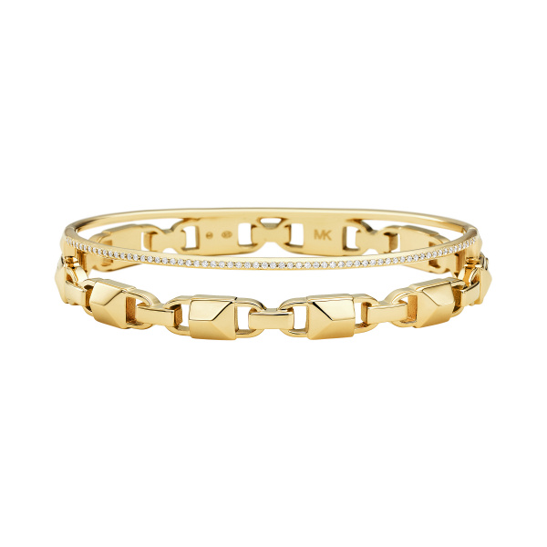 Michael Kors Gold Tone Mercer Link Bracelet Michael Kors Gold Tone Mercer Link