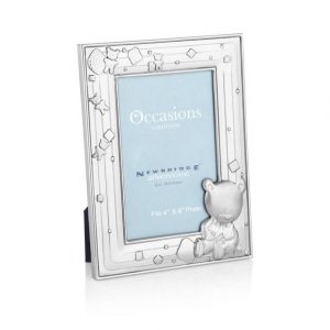 Newbridge Silverplate 4 x 6 Teddy Bear Frame