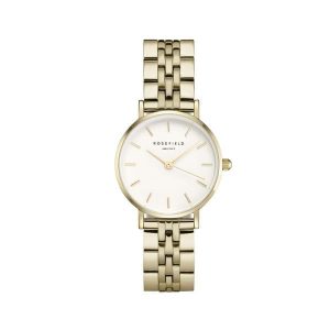 Rosefield Small Edit Watch Gold Tone