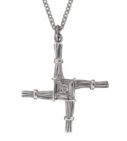 St Brigid's Celtic Cross Pendant 