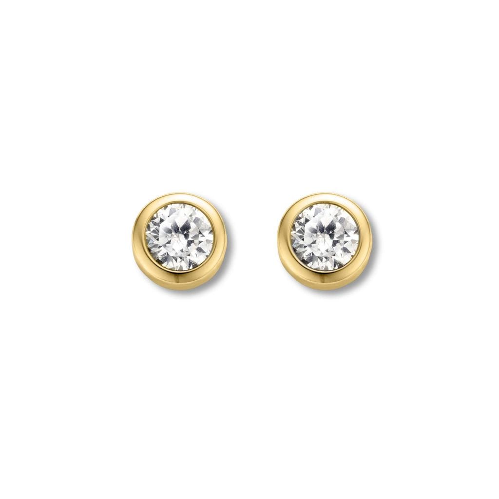 Ti Sento CZ Earrings
