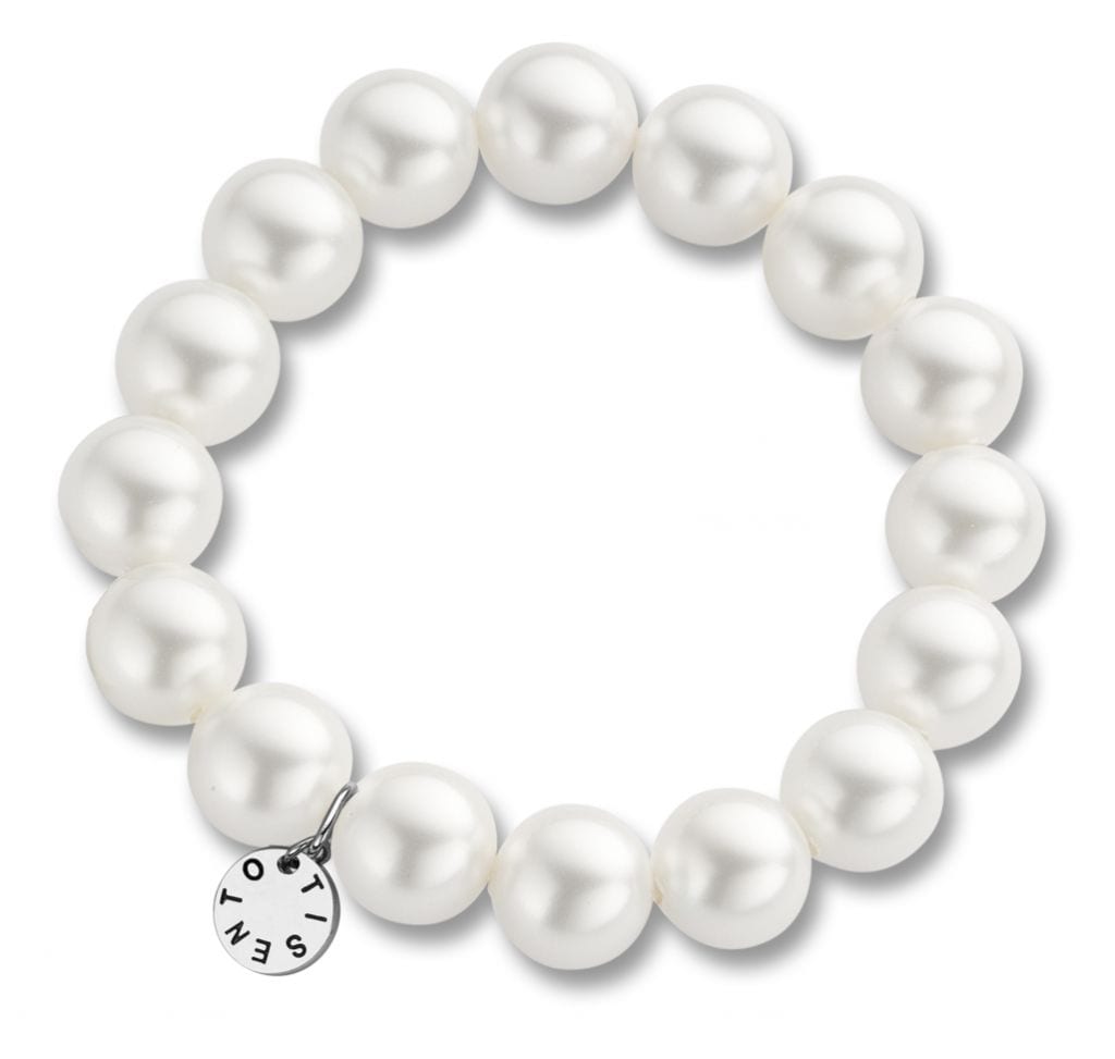 Ti Sento White Pearl Bracelet