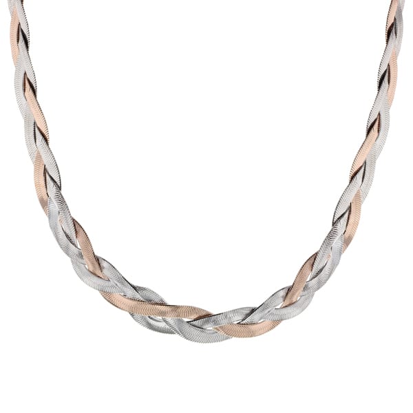 Rose gold plated sterling clearance silver chain