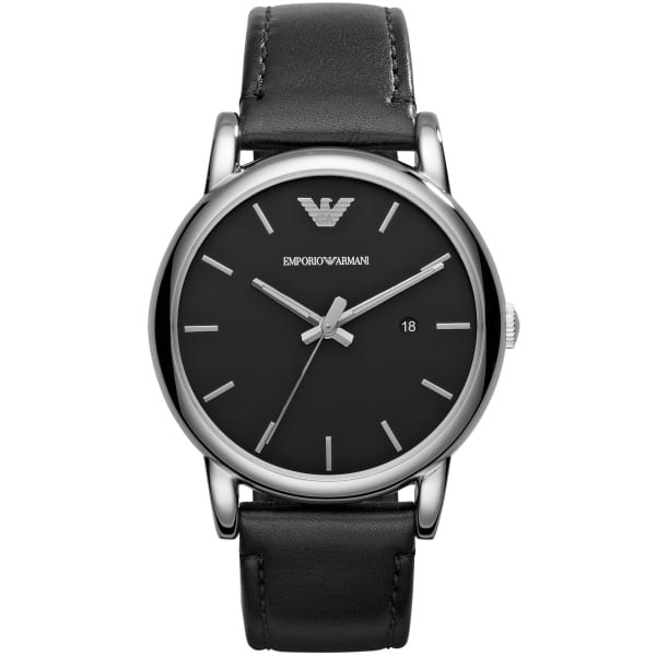 Men's Emporio Armani Black Watch - Emporio Armani - Fallers.com ...