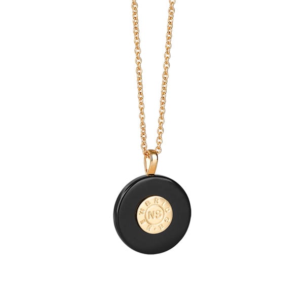 Newbridge Circular Pendant Black Stone - Newbridge Silverware - Fallers ...