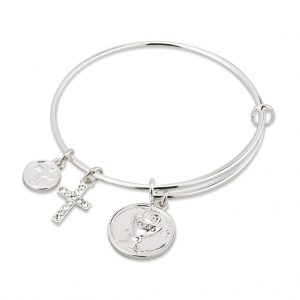 Silver Plated Communion Bangle
