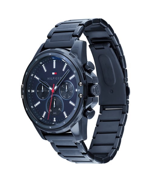 Tommy Hilfiger Mason Watch Blue Steel - Tommy Hilfiger - Fallers.com ...