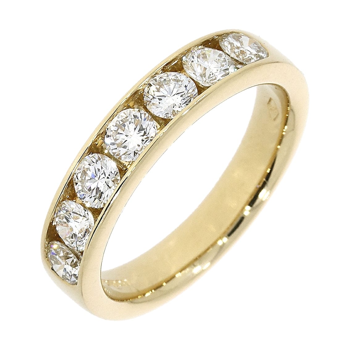 Diamond Channel Set Eternity Ring - Fallers 