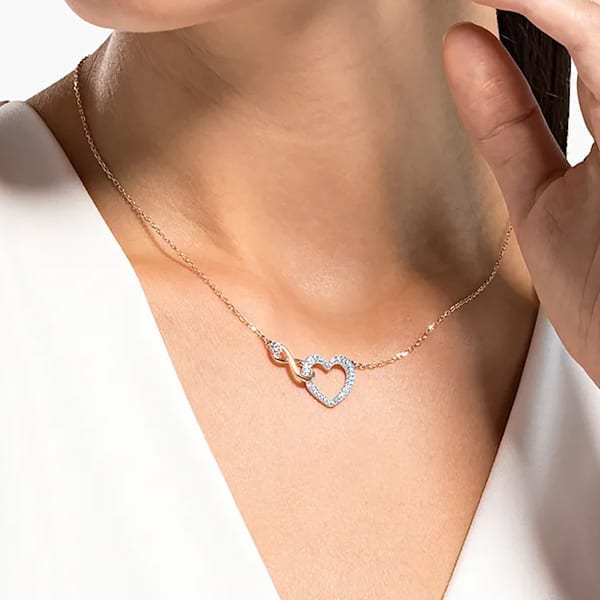 Swarovski love deals heart pendant