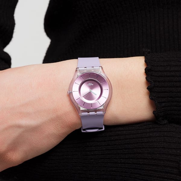 Swatch Sweet Pink Skin Watch Swatch Fallers Fallers Irish Jewelry