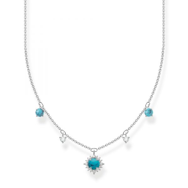 Thomas Sabo necklace Infinity pave - X020505114L42V