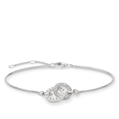 THOMAS SABO Bracelet with Heart & Silver Dots | Grattan