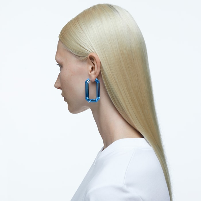 Blue hoop earrings 2025