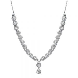 Newbridge Vintage Clear Stone Necklace