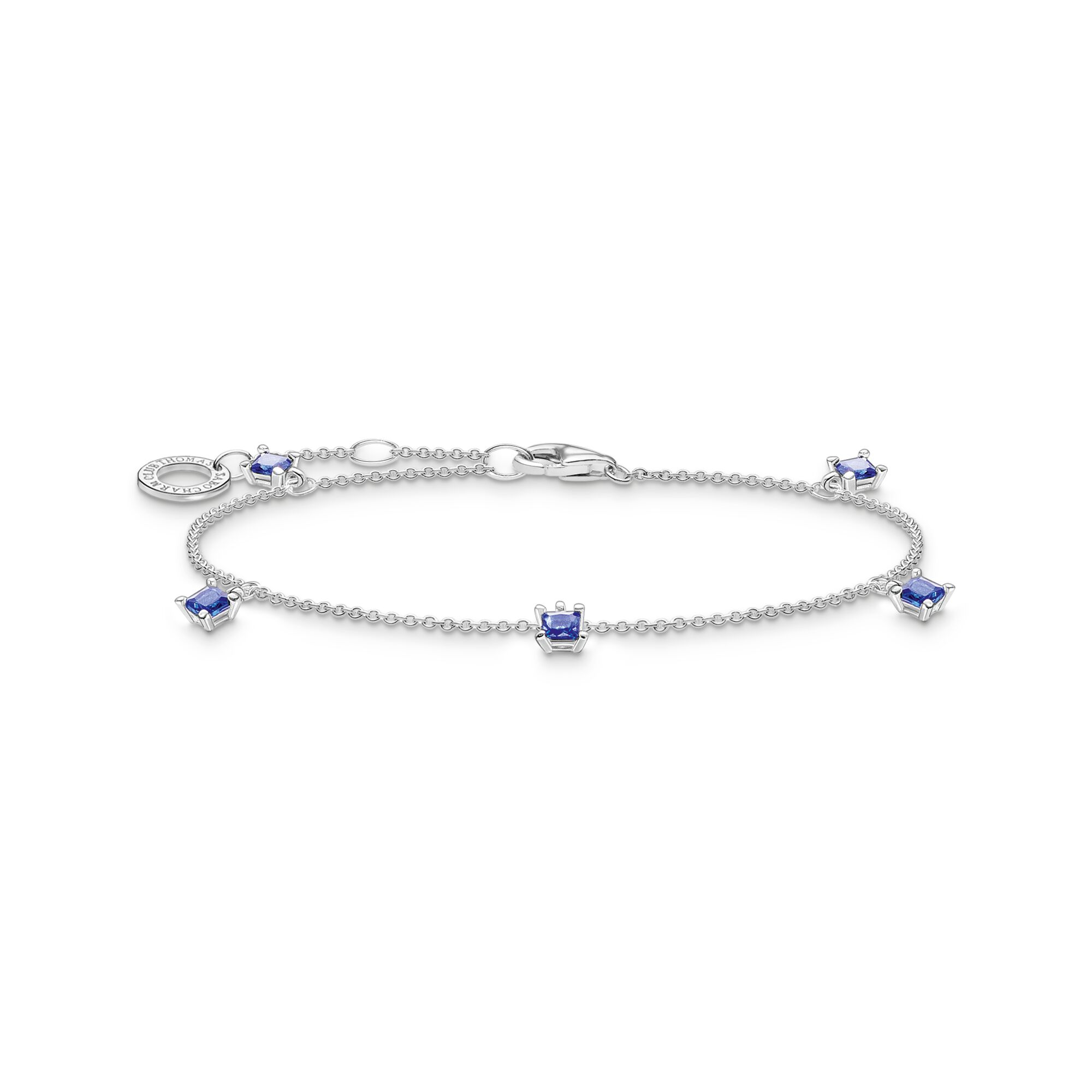 Thomas Sabo Bracelet with Blue Stones Thomas Sabo Thomas Sabo Sterling Silver Fallers Fallers Irish Jewelry