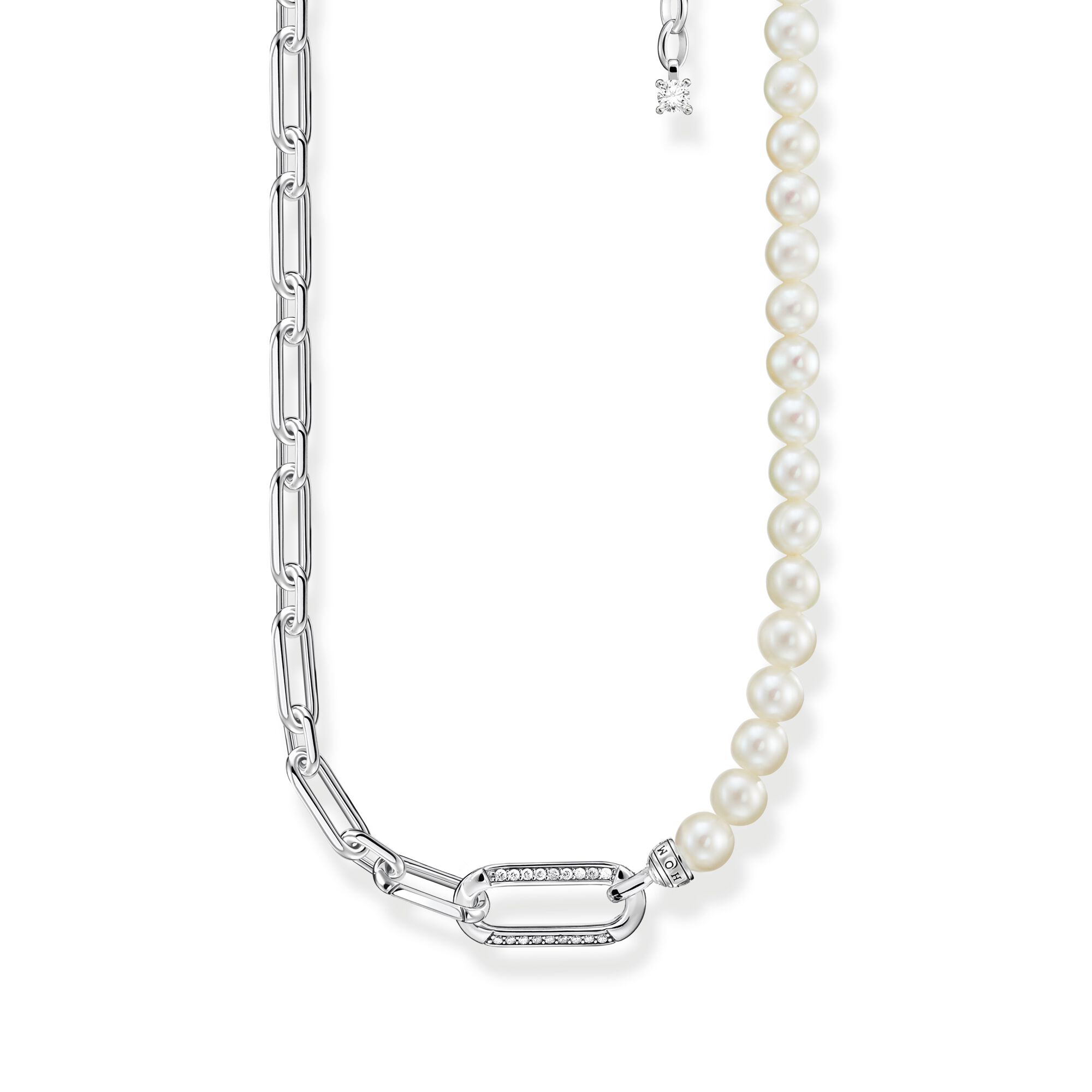 Thomas Sabo Pearl & Green Stone Choker Necklace - Hadleigh Jewellery and  Gifts Hadleigh Jewellery and Gifts