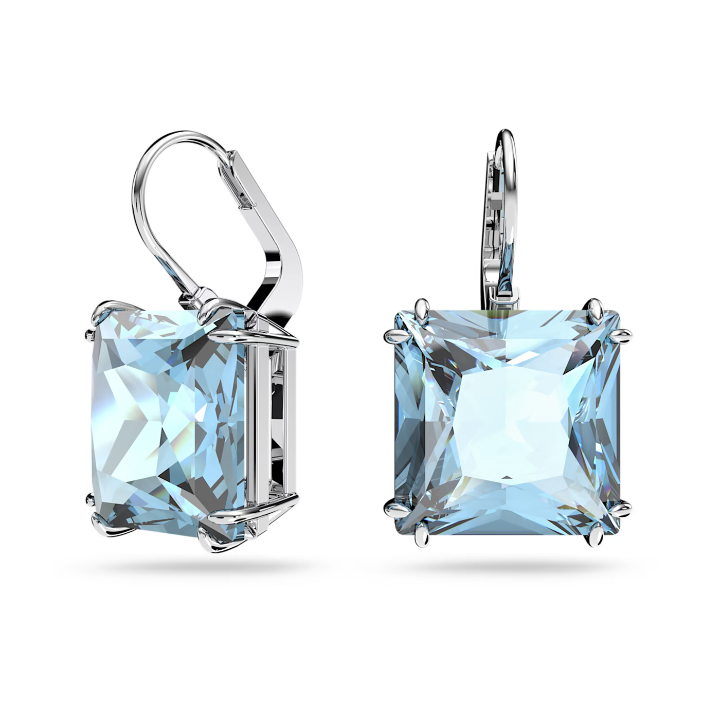 Swarovski earrings deals blue drop