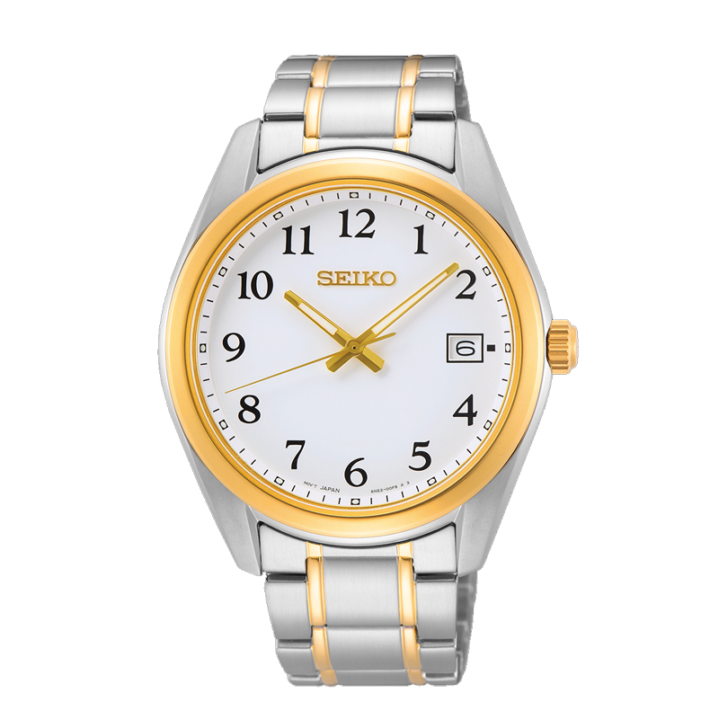 Men's Seiko Two Tone Watch - Seiko - Fallers.com - Fallers Irish Jewelry