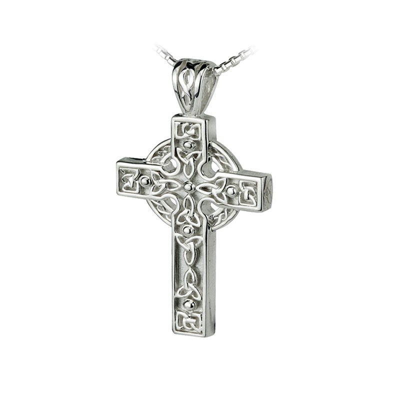 Sterling Silver Heavy Celtic Cross