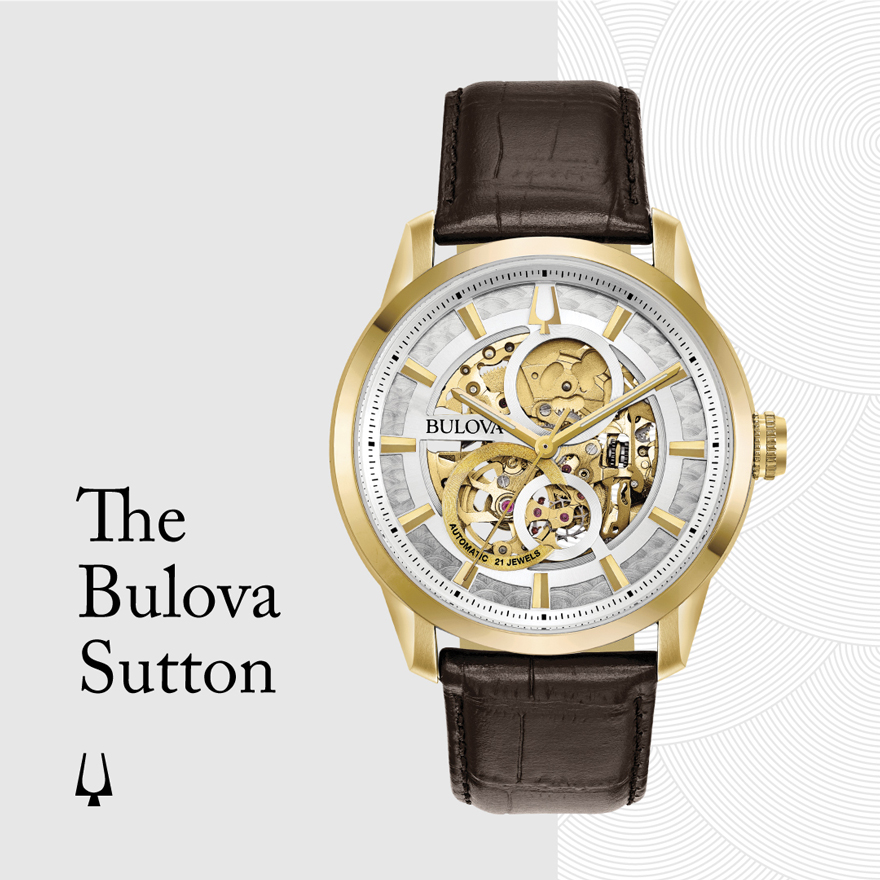 上等な Sutton アクセサリー 腕時計 レディース ブロバ 【送料無料】 Watch, Silver/Gold 40mm レディース腕時計