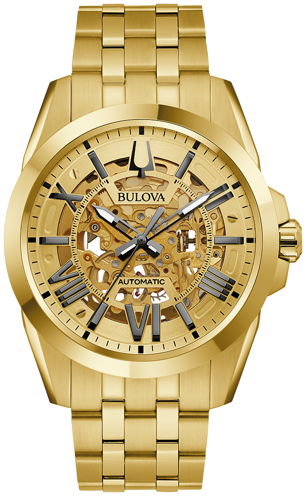 Bulova men's 43mm best sale classic automatic watch