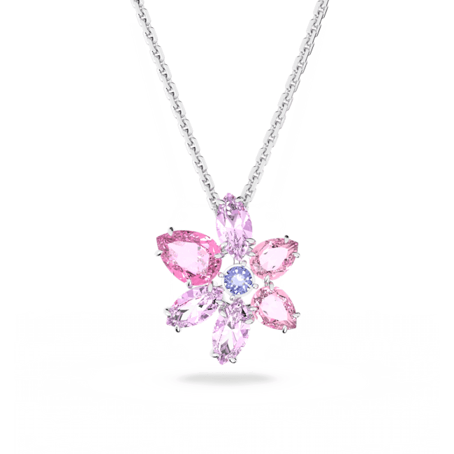Swarovski Volta Collection Crystal Bow Short Pendant Necklace | Dillard's