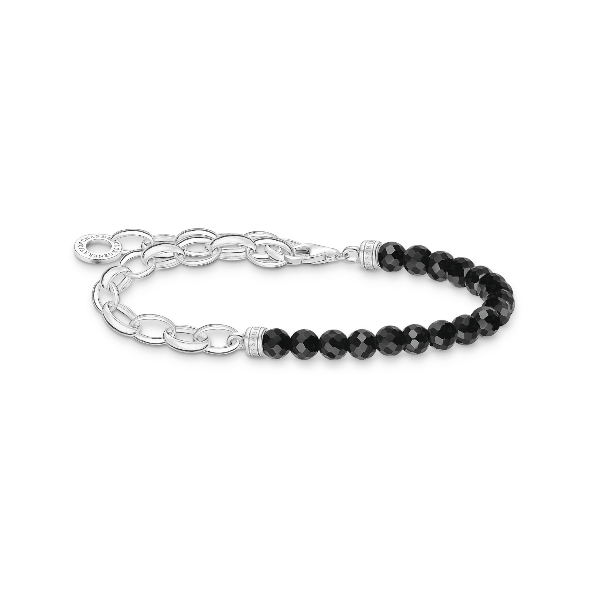 Thomas Sabo Black Beads Charm Bracelet Thomas Sabo Thomas Sabo Charm Club tsabo charmista Fallers Fallers Irish Jewelry