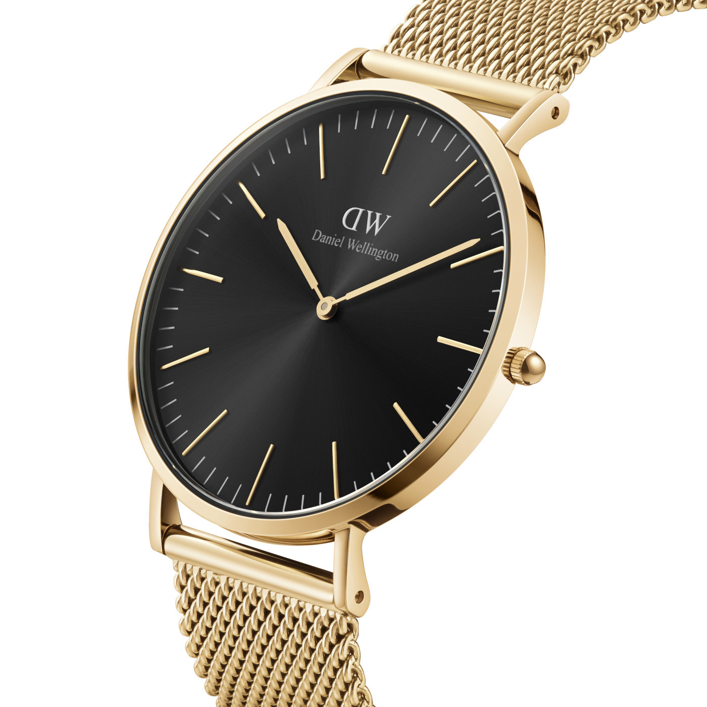 Daniel wellington black gold online