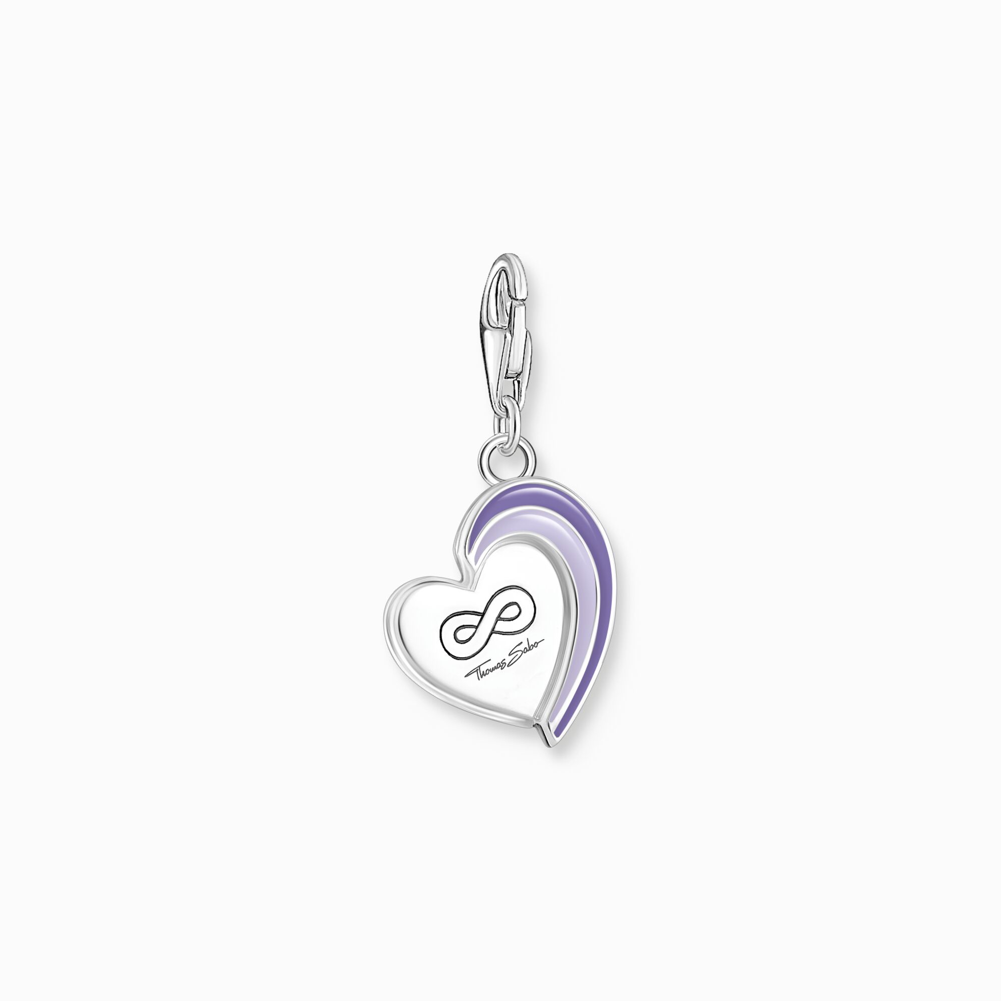 Thomas sabo hotsell double heart charm