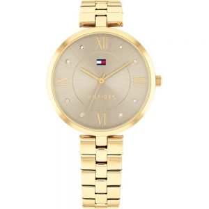 Tommy Hilfiger Ladies Ella Gold Stainless Steel Watch