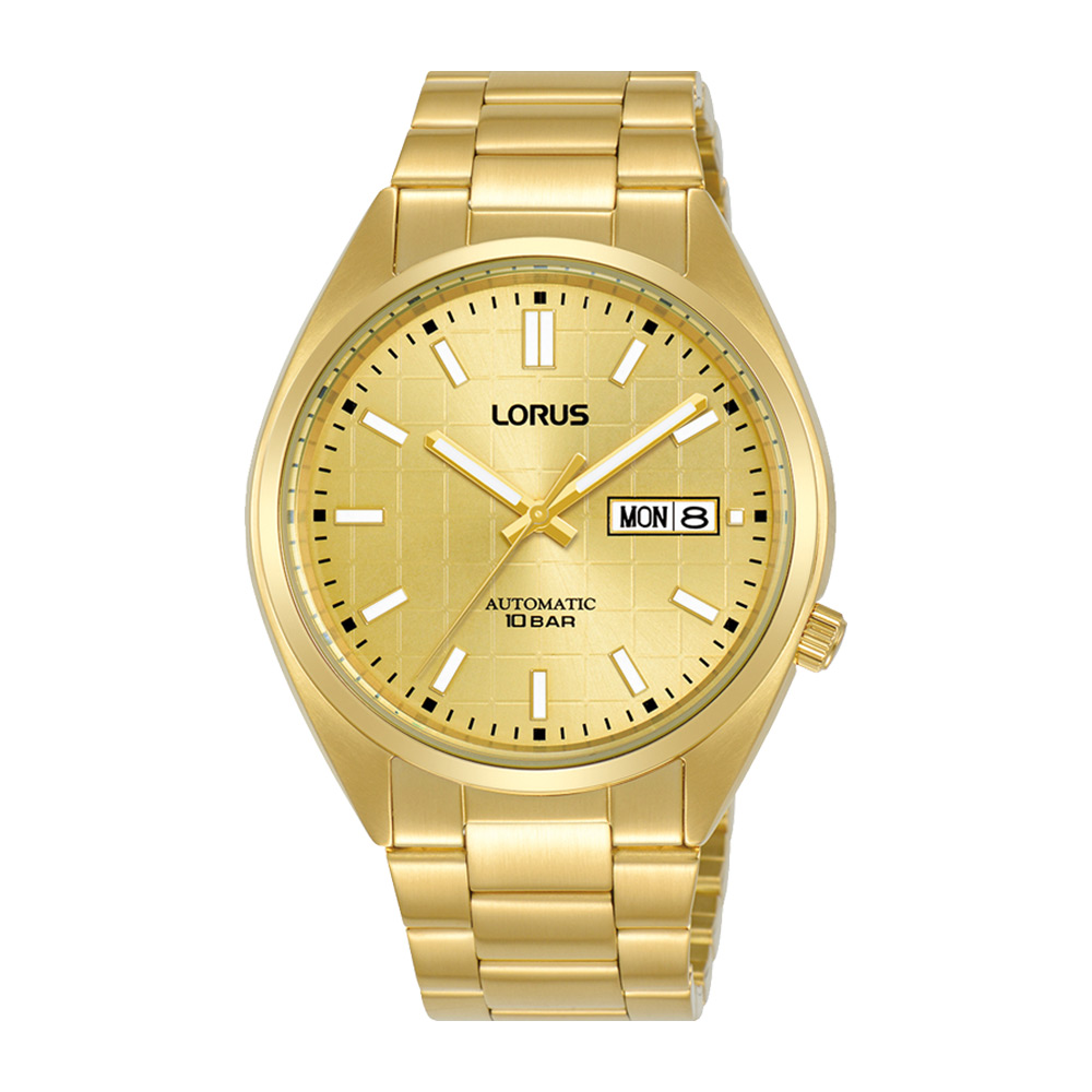 Lorus Automatic Gold Plated Bracelet 100M Lorus Fallers