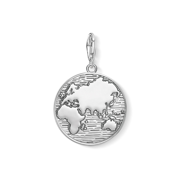 Thomas Sabo Charm Pendant World Map Thomas Sabo Thomas Sabo Charm Club Fallers Fallers Irish Jewelry