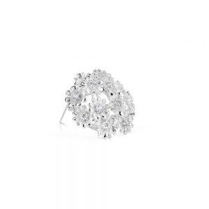 Newbridge Silver Plated Floral Cluster Brooch