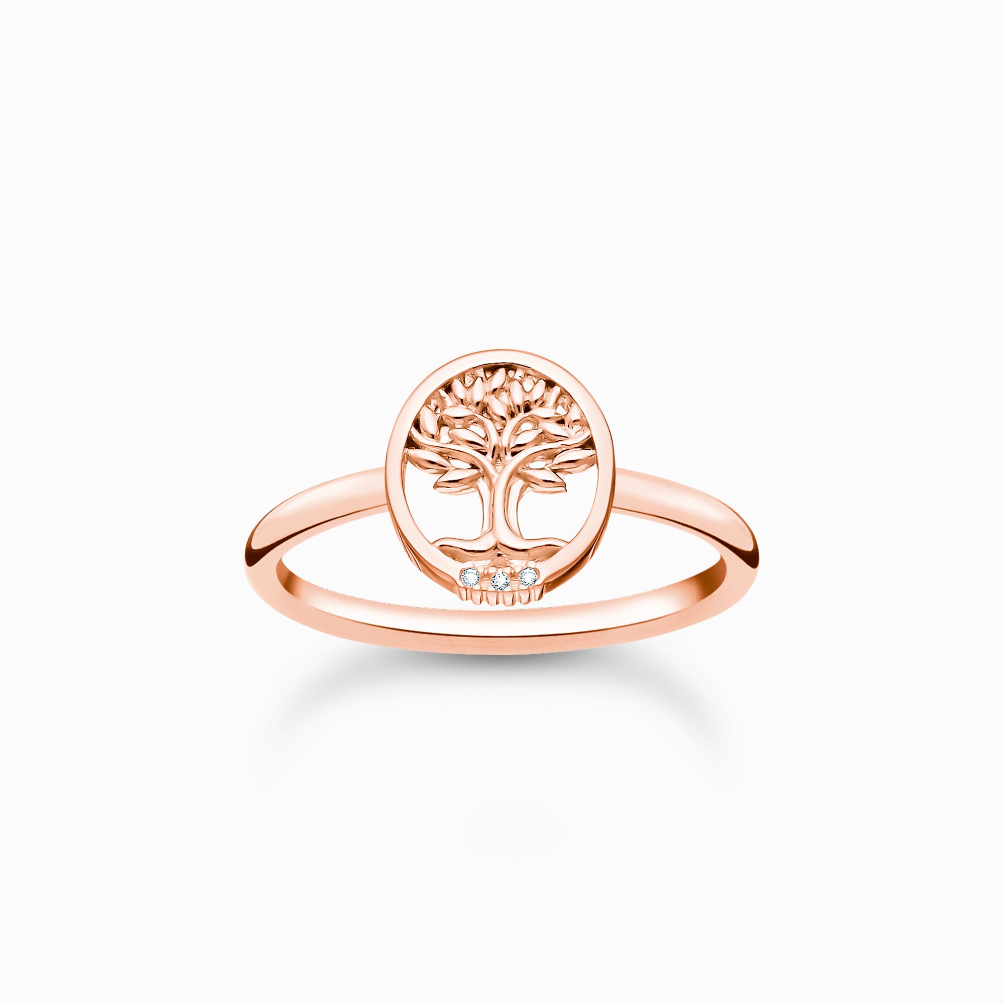 Rose Tree of Life Ring – Celtic Crystal Design Jewelry
