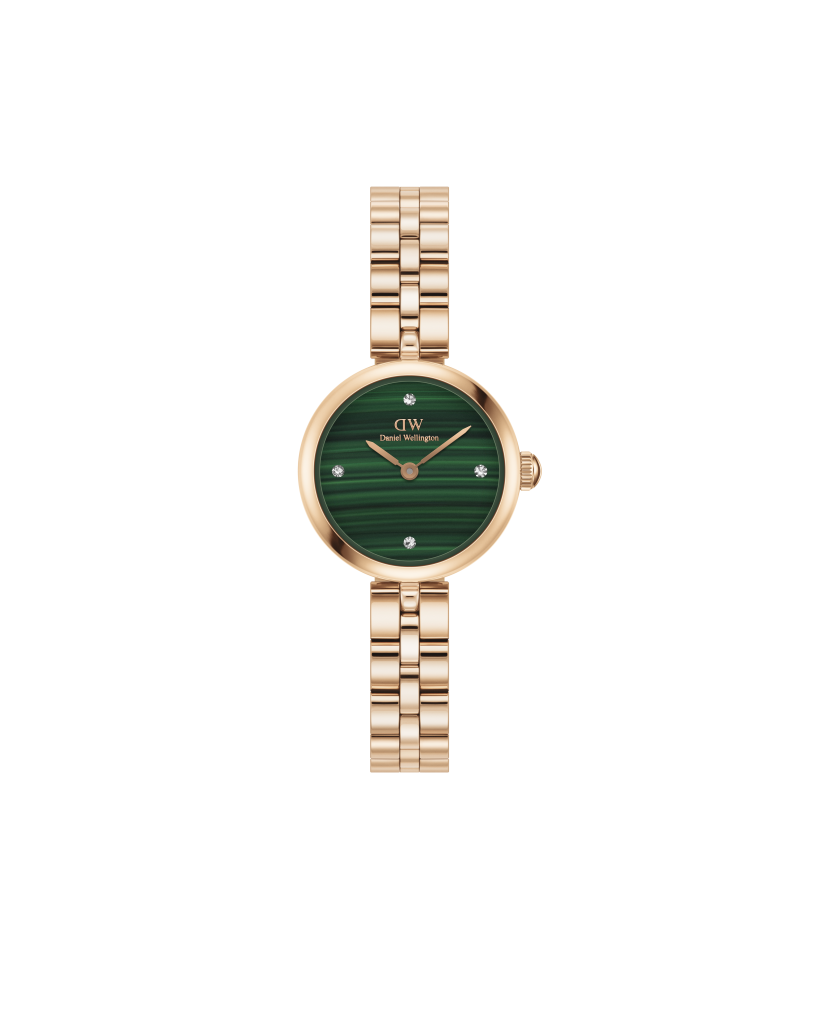 Daniel Wellington Elan Lumine Malachite Dial Rose Gold Tone